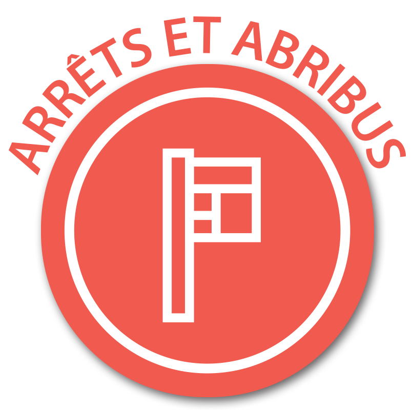 Icône Arrêts et abribus