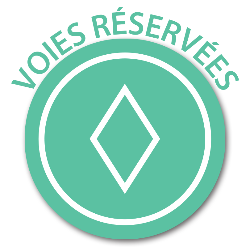 Icône Voies réservées